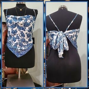 JEPNA Starpy Scarf Top